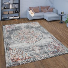 Grey Indoor & Outdoor Rug for Balcony Orienta...