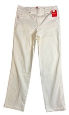 Spanx Women  s Jeans Size Medium White New with Tags Stretch Denim NWT