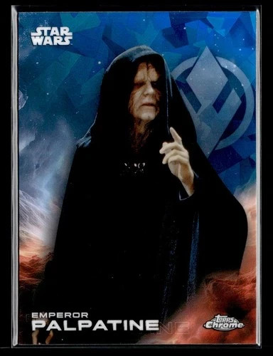 Emperor Palpatine [Padparadscha Sapphire] #38 Star Wars 2025 Topps Chrome card