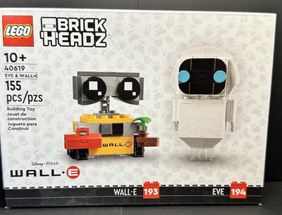 LEGO BrickHeadz 40619 WALL-E & EVE Disney 100 Anniversary New Sealed