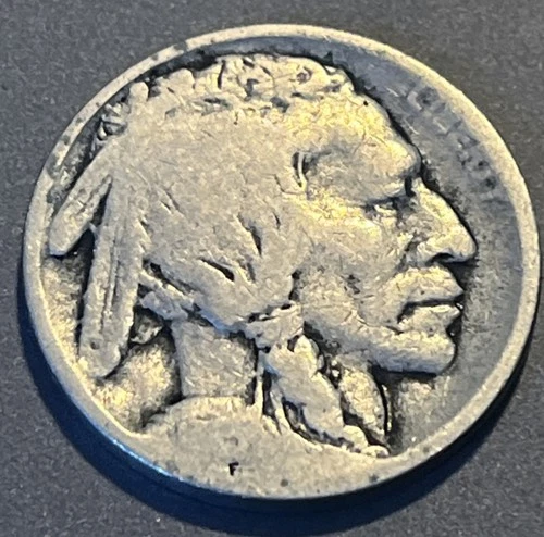 New Listing1913 D Type 2 - Buffalo Nickel 5C - 100% Circulated & Original