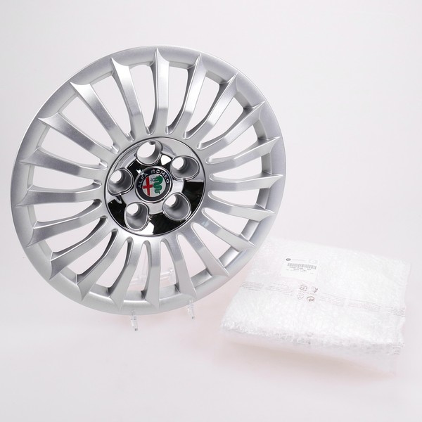 Original Alfa Romeo Radkappe Radblende 16 Zoll Silber Giulietta Ab 16 156117398-image