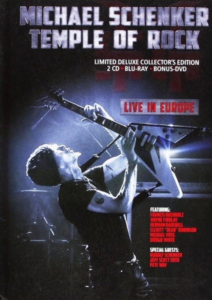 Michael Schenker Temple Of Rock* – Live In Europe DVD Michael Schenker