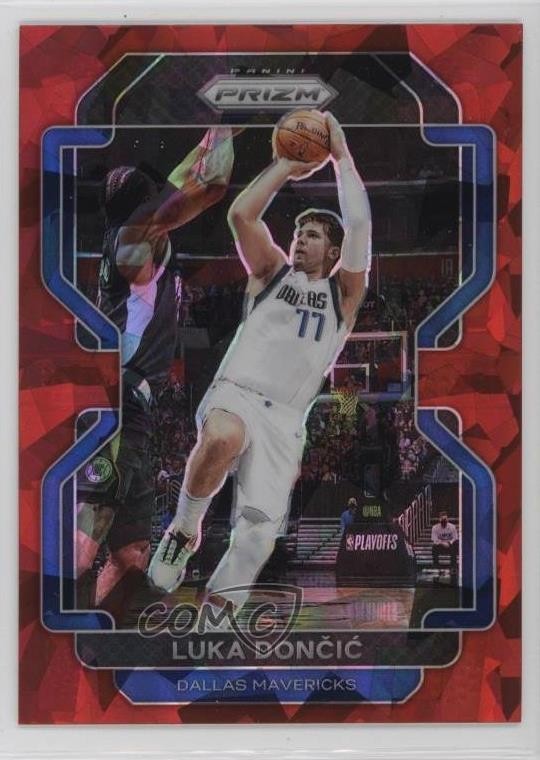 Luka Doncic Red Ice Prizm #223
