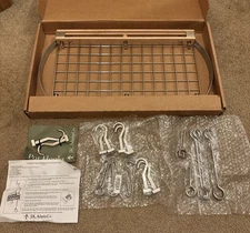 Hanging Pot Rack J. K. Adams 24×13×12" Oval Ceiling Pot Rack Maple Wood w/Hooks