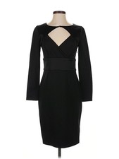 Halston Heritage Women Black Cocktail Dress XS