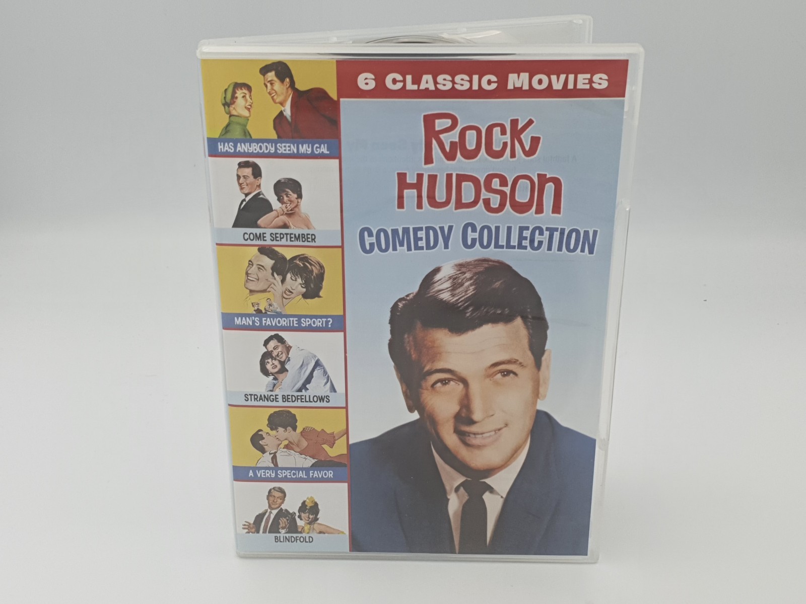 Rock Hudson Comedy Collection Dvd Region 1 US Import 6 Clsssic Movies