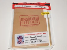 Unsolved Case Files Cold Case Murder Mystery Game BUDDY EDMUNDS