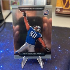 2010 Topps Platinum - #107 Ndamukong Suh (RC) Detroit Lions