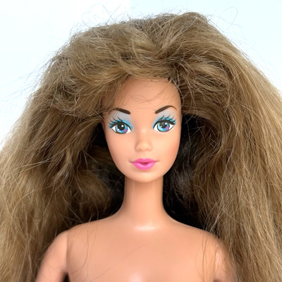 Vintage 1988 Style Magic Whitney Barbie Doll Steffie Face Brunette Nude