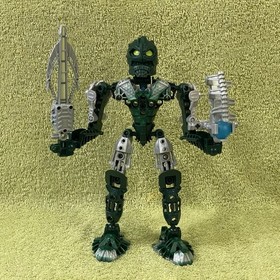 LEGO Bionicle Toa Inika ~&ldquo; TOA KONGU &ldquo; ( Set # 8731 ) Complete w/ 1 Zamor