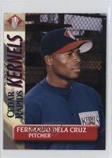 1996 McDonald's Cedar Rapids Kernels Fernando De La Cruz 0q3