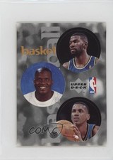 1997-98 European Stickers Michael Finley Shaquille O'Neal Otis Thorpe HOF 05v0