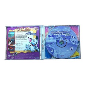 Walt Disney World Quest: Magical Racing Tour (2000 Sega Dreamcast) Complete