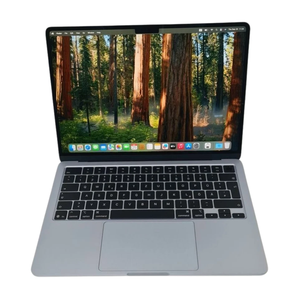 Apple MacBook Air 13" 2025 M4 Chip 16GB 256GB Sky Blue Himmelblau WIE NEU - Bild 2 von 4