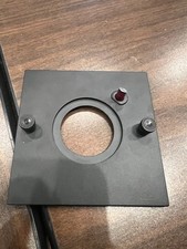 Besseler 4x4 Lens Board 39mm with Thumb Screws