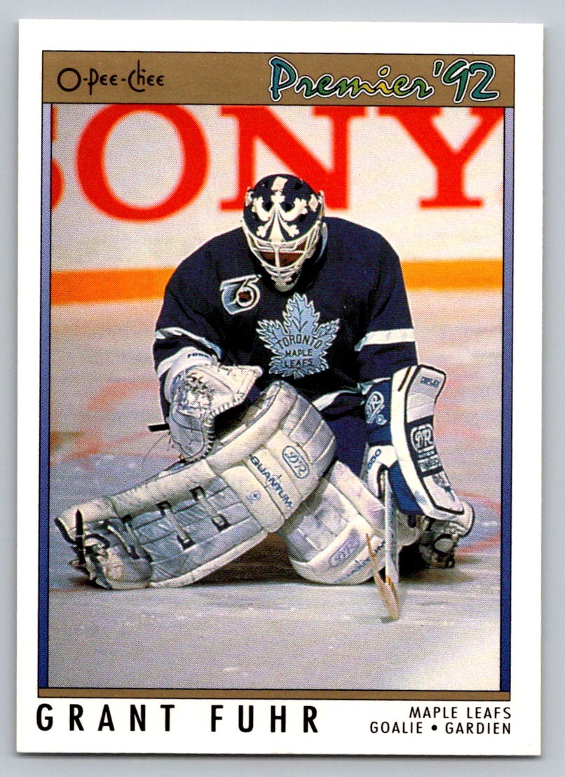 1991-92 O-Pee-Chee Premier #100 Grant Fuhr