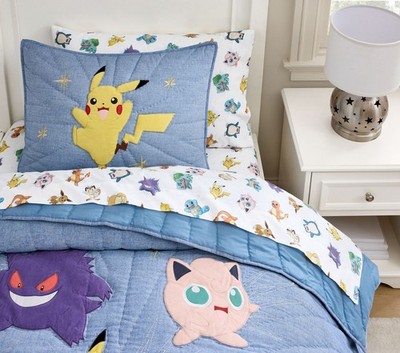 Pottery Barn Pokémon Quilt & Shams Twin (US STOCK)