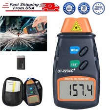 Digital Lcd Tachometer Laser Photo Non Contact Rpm Tach Meter Motor Speed Gauge Digital Lcd Tachometer Laser Photo Non Contact Rpm Tach Meter Motor Speed Gauge