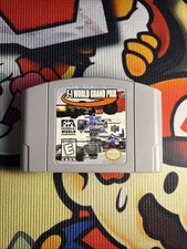 F-1 World Grand Prix Nintendo 64 AUTHENTIC T/W