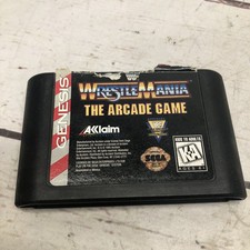 WWF WrestleMania The Arcade Game SEGA Genesis Video Game Wrestling Works