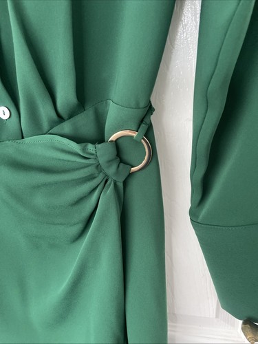 Mango Xs Green Dress - Picture 3 of 6