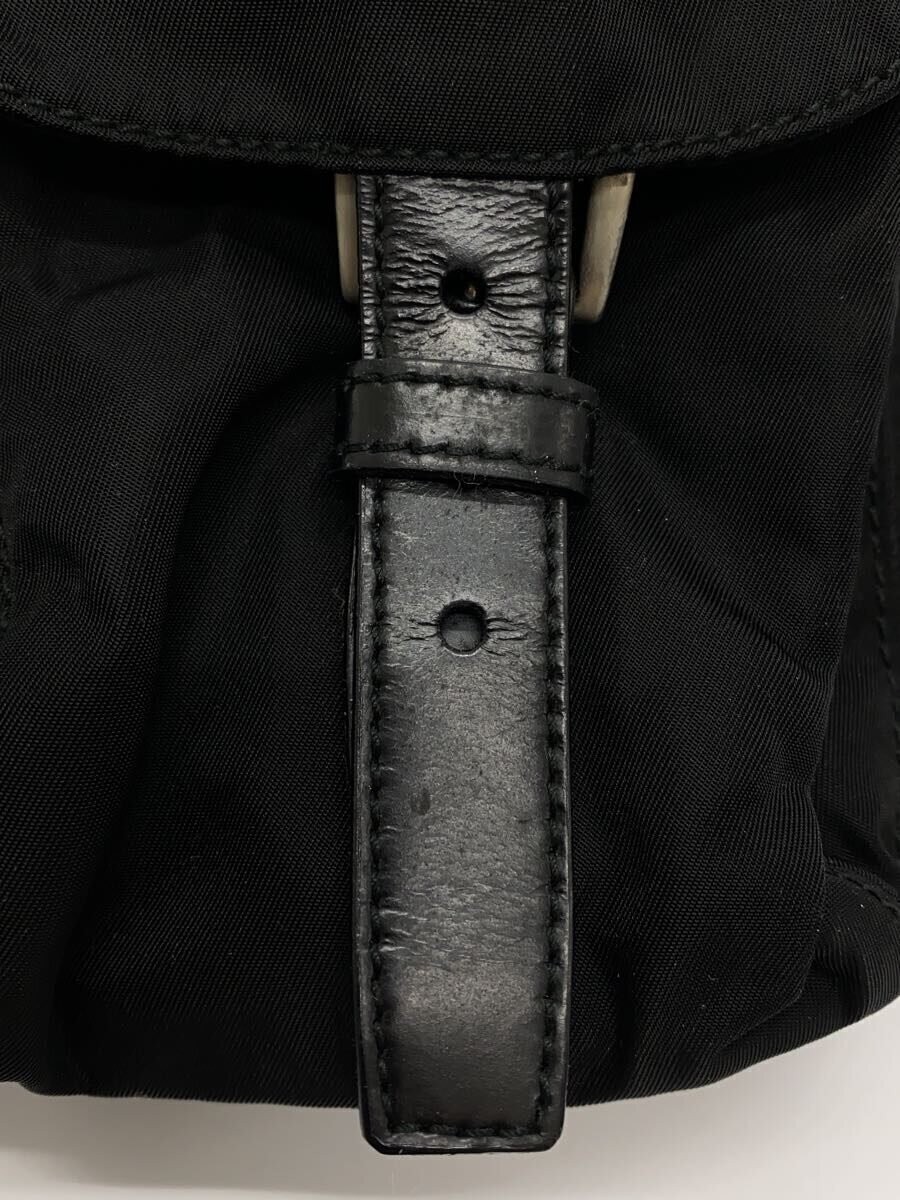 PRADA Backpack Nylon BLK Solid From Japan - image 7