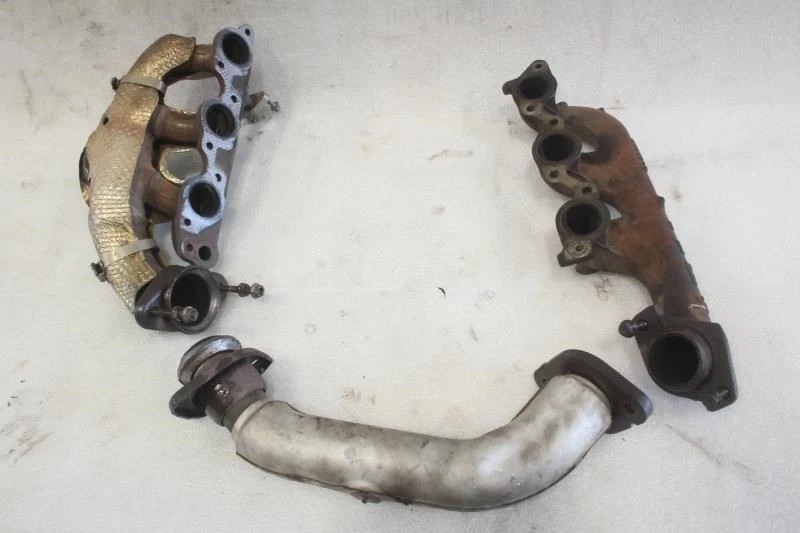 2000 BUICK REGAL EXHAUST MANIFOLDS WITH PIPE 3 PIECES 3.8L CALIFORNIA EMISSIONS - Image 2 of 4