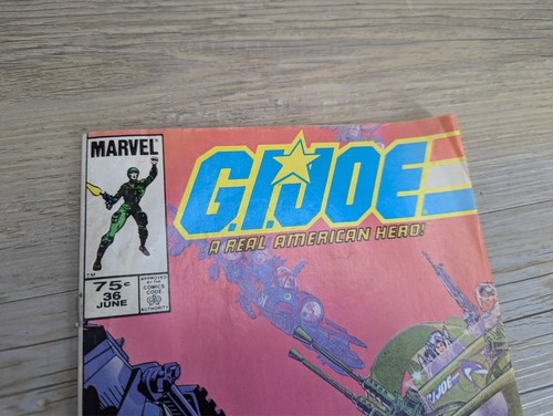 GI Joe A Real American Hero #36 June 1985 Marvel Comics All The Ships At Sea! - Picture 2 of 14