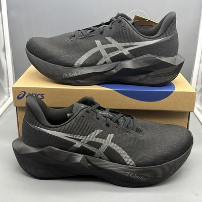 ASICS Novablast 6 Mens Size 12 Black Running Shoes Gym Training Sneakers NWB!