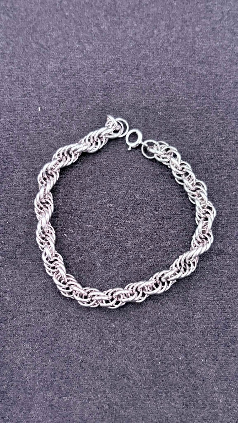 925 Sterling Silver Unique Solid Twisted Fancy Sw… - image 1