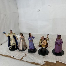 Lot Of 5 Disney Wish 4" Figures King Magnifico Queen Amaya Others