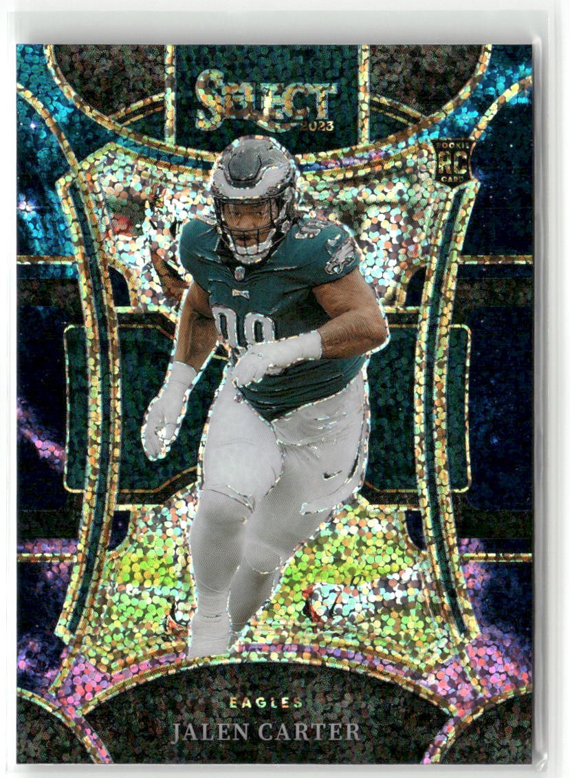 2023 Select #477 Jalen Carter Rookie Cosmic SSP Eagles RC