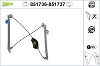 Neu - Valeo 851736 Fensterheber FüR Vw