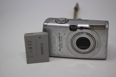 Canon PowerShot SD850 IS 8 MP Digital Camera Silver f/2.8-5.5 4x Optical Zoom
