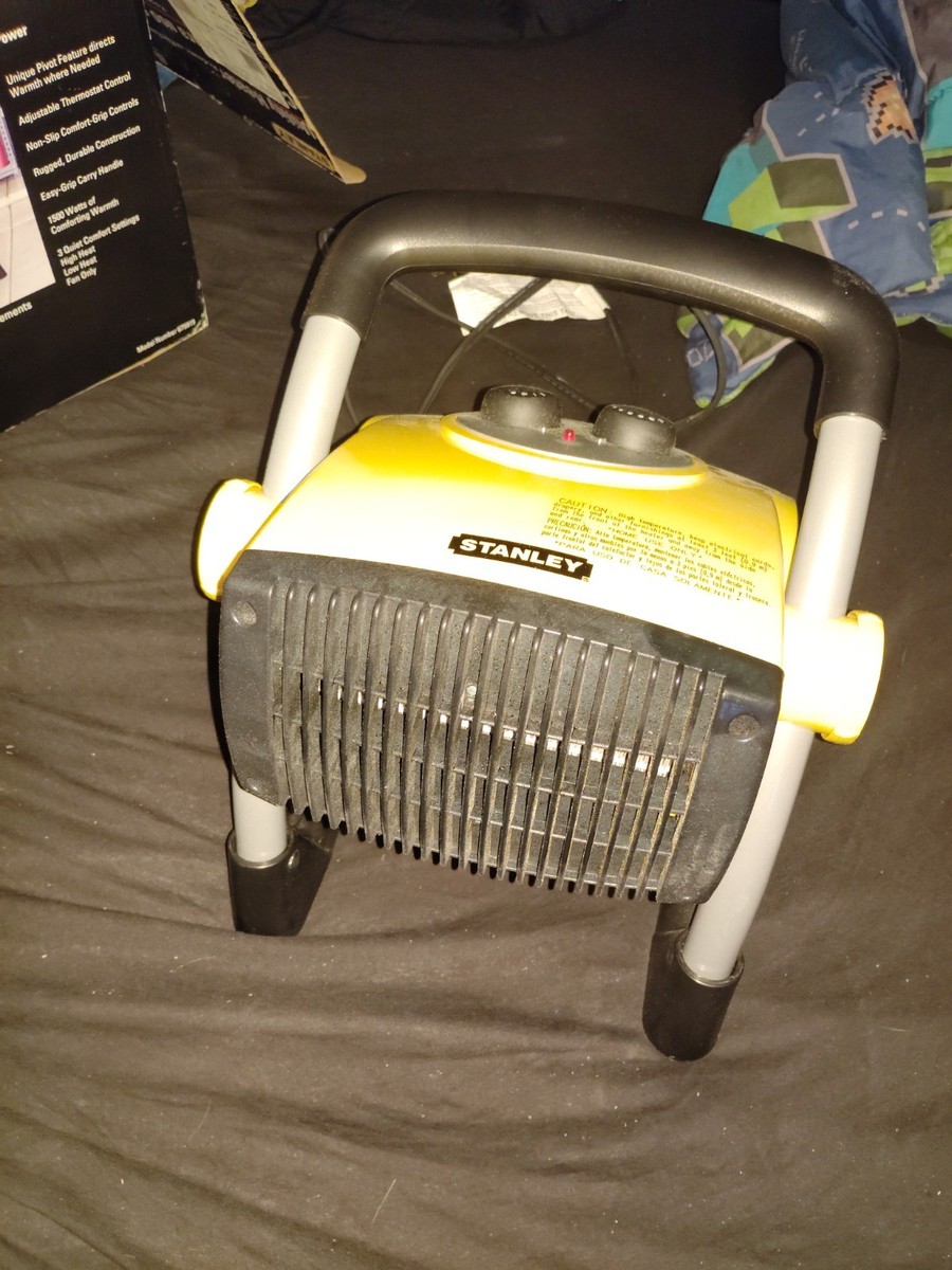 Stanley Utility Heater 675919 Pro-Ceramic Pivot Power Yellow 1500W