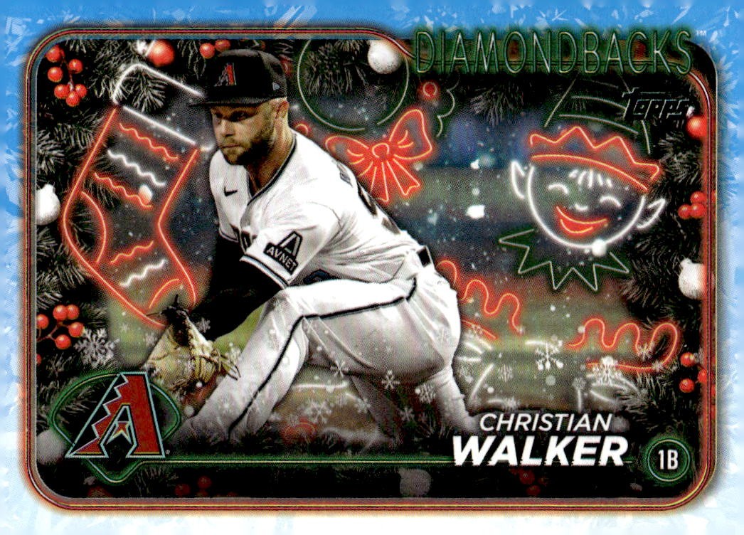 2024 Topps Holiday #H32 Christian Walker | eBay