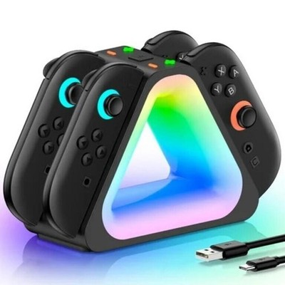 NEW ESYWEN Switch 2 Controller 3HR Fast Charger/Light