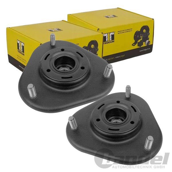 2X Tedgum FederbeinstÜTzlager Domlager Vorne Passend FüR Toyota Auris Avensis CO-image
