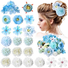 21 Pcs Flower Hair Clip Rose Hair Clips Barrettes for Women Flower Accessories B