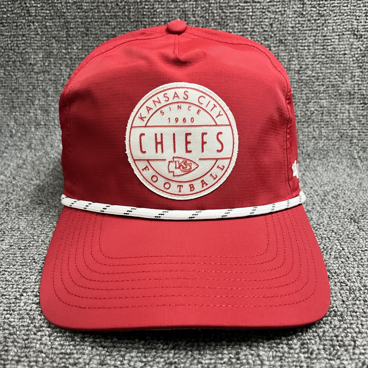 New '47 Kansas City Chiefs Hitch Rope Snapback Hat NFL Red Cap