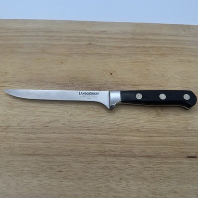 LamsonSharp 6'' stainless steel boning knife Earth Very Good Condition Lamson USA