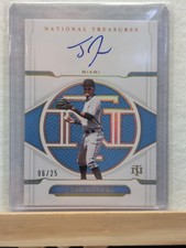 2022 Panini National Treasures - Signatures Jose Devers #S-JD Holo Gold /25 (AU)