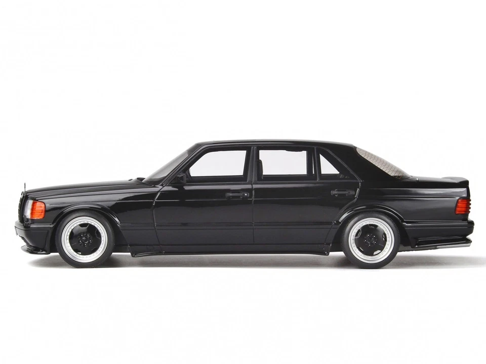 1/18 Mercedes-Benz 560 SEL 6.0 AMG W126 Black Ottomobile Otto Model OT297 Rare - Image 3 of 4