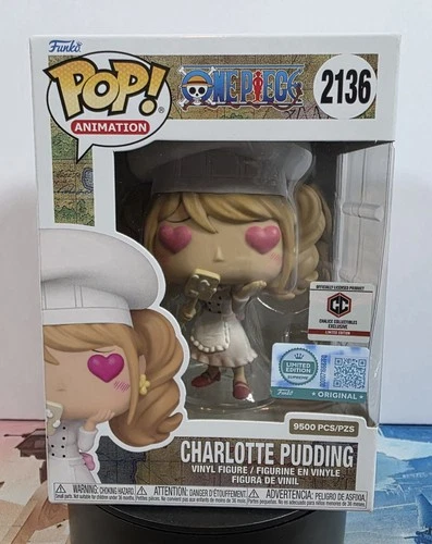 Funko POP! One Piece Charlotte Pudding #2136 LE 9500 Chalice Exclusive