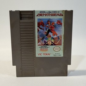 Clash at Demonhead NES Nintendo Game Cartridge 1990 Vic Tokai Authentic Tested