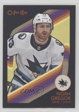 2023-24 O-Pee-Chee Retro Black Border 21/100 Noah Gregor #283 2d8
