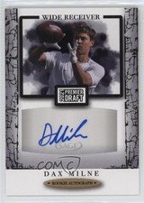 2021 Sage Premier Draft Auto Dax Milne #A137 Auto 4at