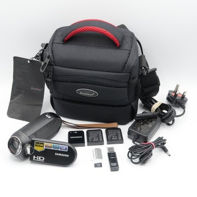Samsung HMX-R10 Full HD Handheld Camcorder Tested Complete Kit With Extras