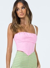 Bal Gal Bustier Princess Polly Top Size 6